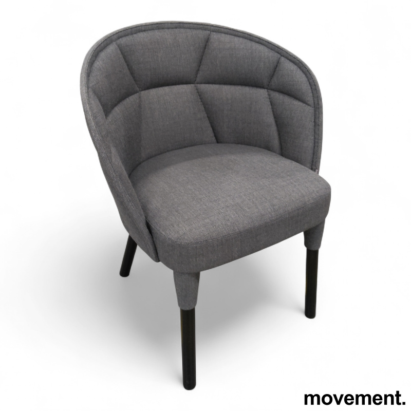 Emily Armchair Grått stoff (Kvadrat - 1 / 4