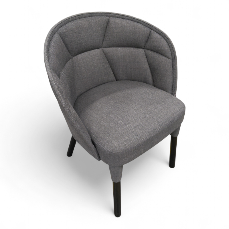 Emily Armchair Grått stoff (Kvadrat