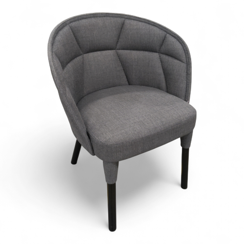 Emily Armchair Grått stoff (Kvadrat