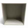 Hylle 6161 35x35cm, dybde 30cm Lys - 1 / 3