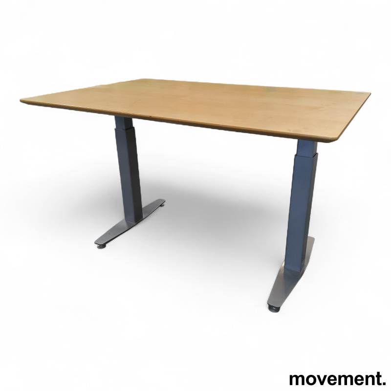 S3000 skrivebord 120x80cm Bjerk - 2 / 4