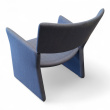 Crown Easy Chair Lyst blått stoff - 3 / 3