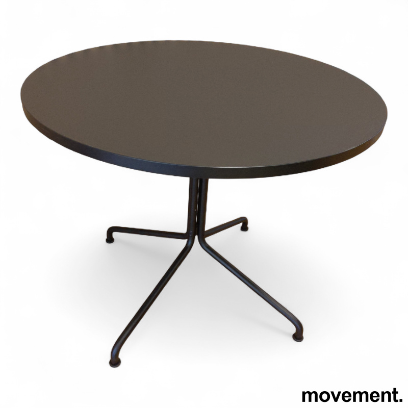 ROD5 Ø=90cm Mørk grå linoleum, sort - 2 / 2