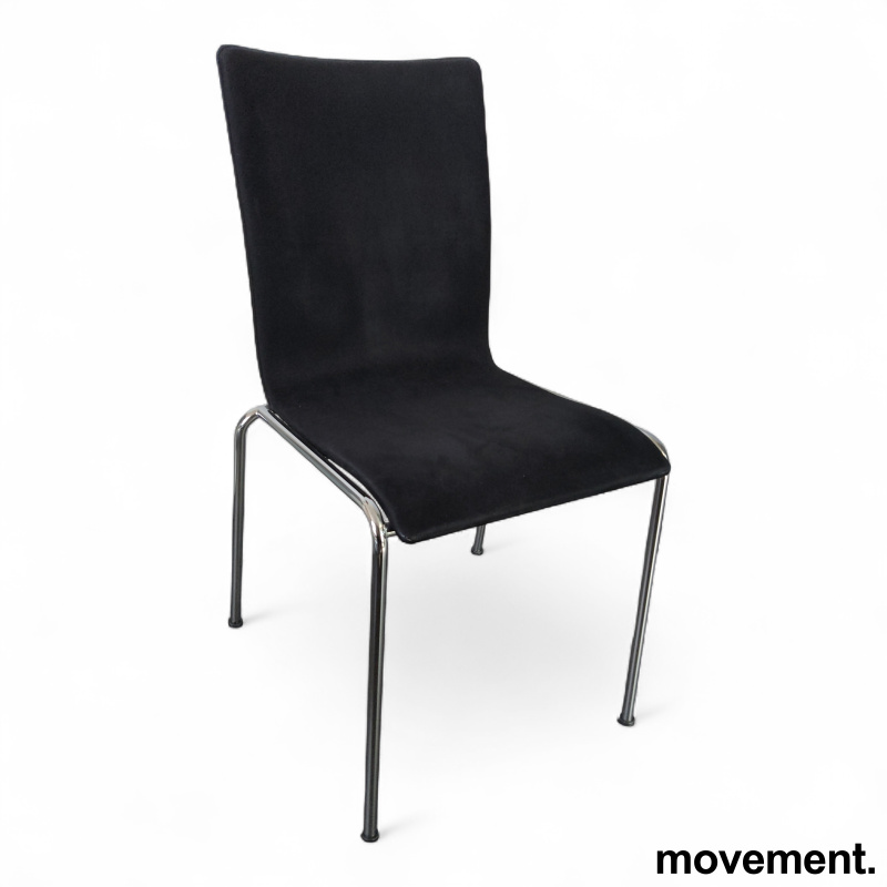 Chairik 101 fullpolstret Sort - 1 / 2