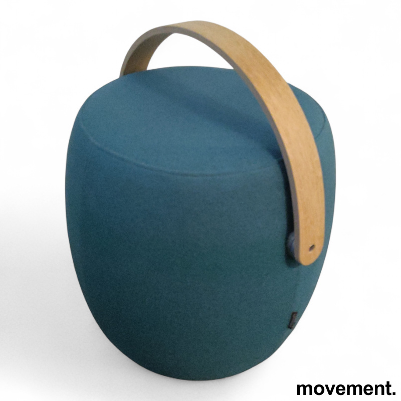 Carry on Turkis stoff (Kvadrat - 1 / 2