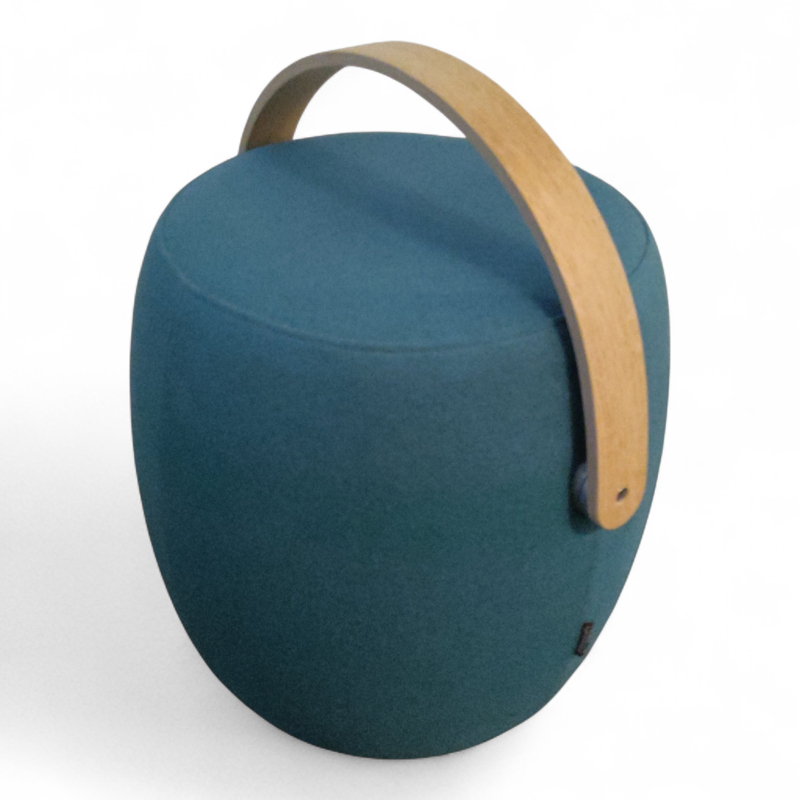 Carry on Turkis stoff (Kvadrat