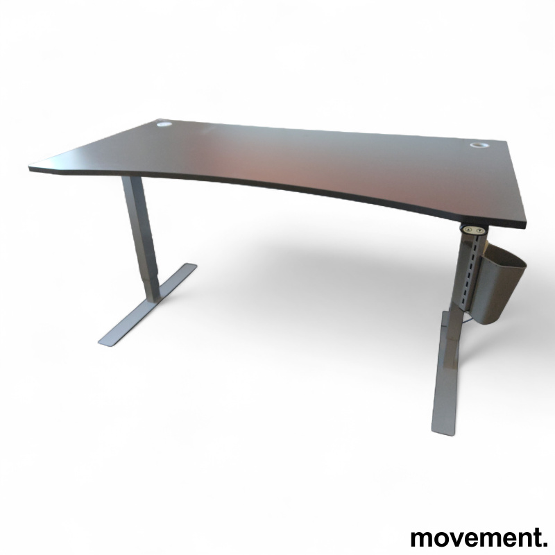 1-motors hevsenk 160x80cm Mørk grå - 1 / 3