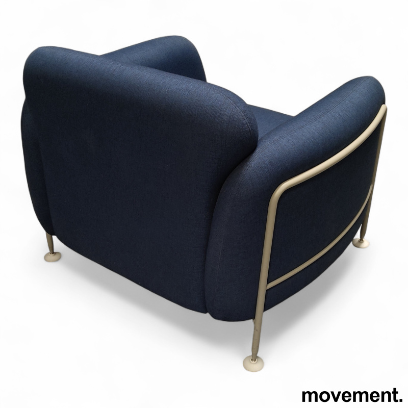 Mega armchair Blått stoff, grått - 3 / 3