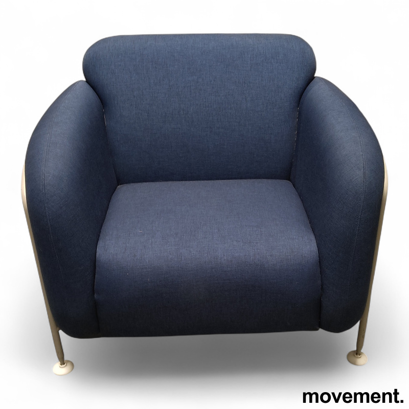 Mega armchair Blått stoff, grått - 2 / 3