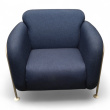 Mega armchair Blått stoff, grått - 2 / 3