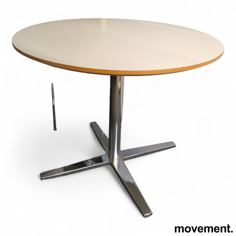 Centrum Ø=90cm Hvit laminat, MDF - 1 / 2