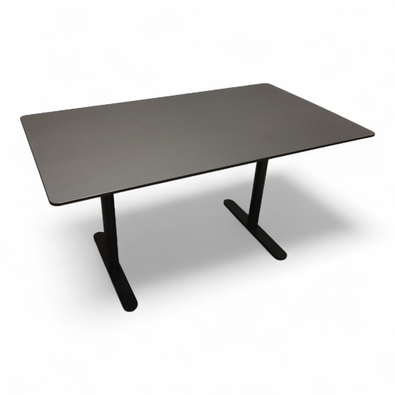 HiLow kantinebord 140x80cm Sort