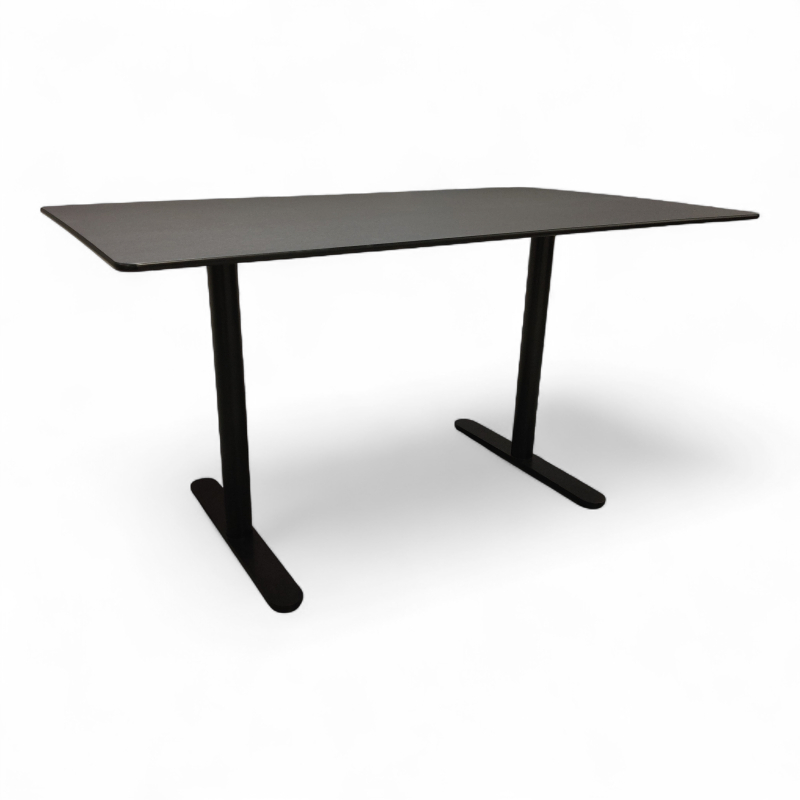 HiLow kantinebord 140x80cm Sort