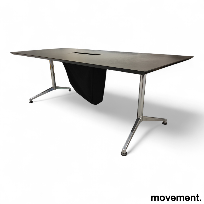 U.R Møtebord 200x90cm Sort - 2 / 2
