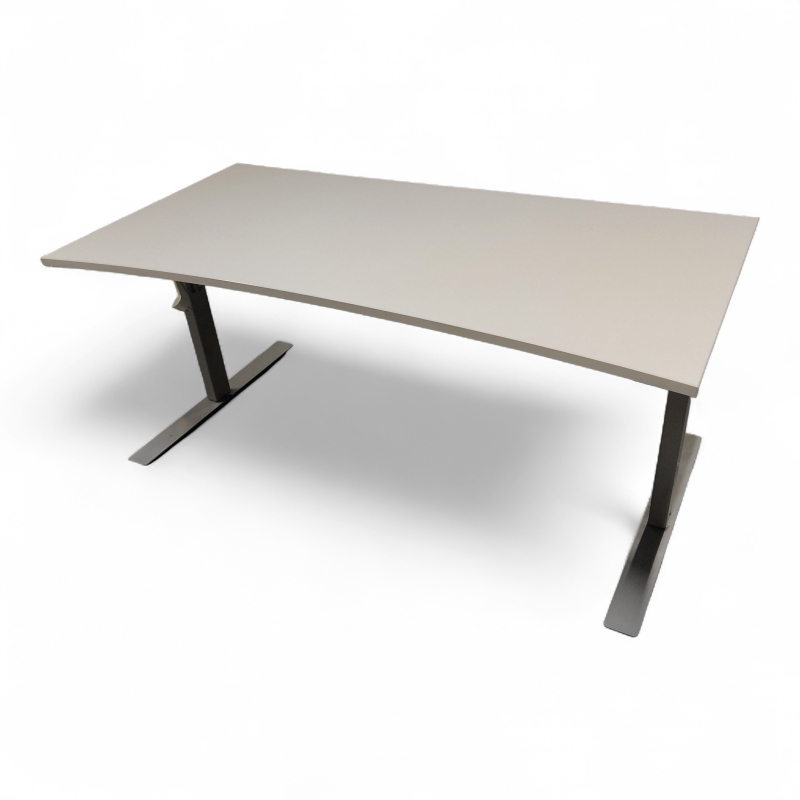 Hevsenk 160x80cm magebue Hvit