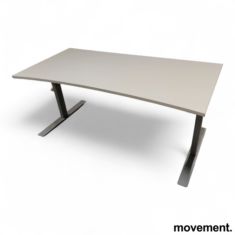 Hevsenk 160x80cm magebue Hvit - 1 / 3