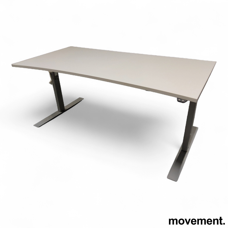 Hevsenk 160x80cm magebue Hvit - 2 / 3