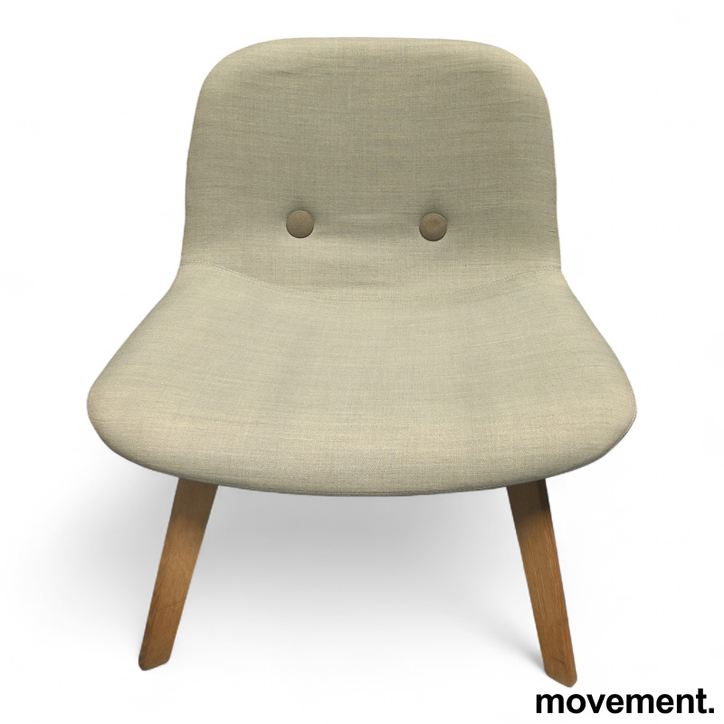 Eyes Wood Lounge EJ-3-U Grønt stoff - 1 / 2