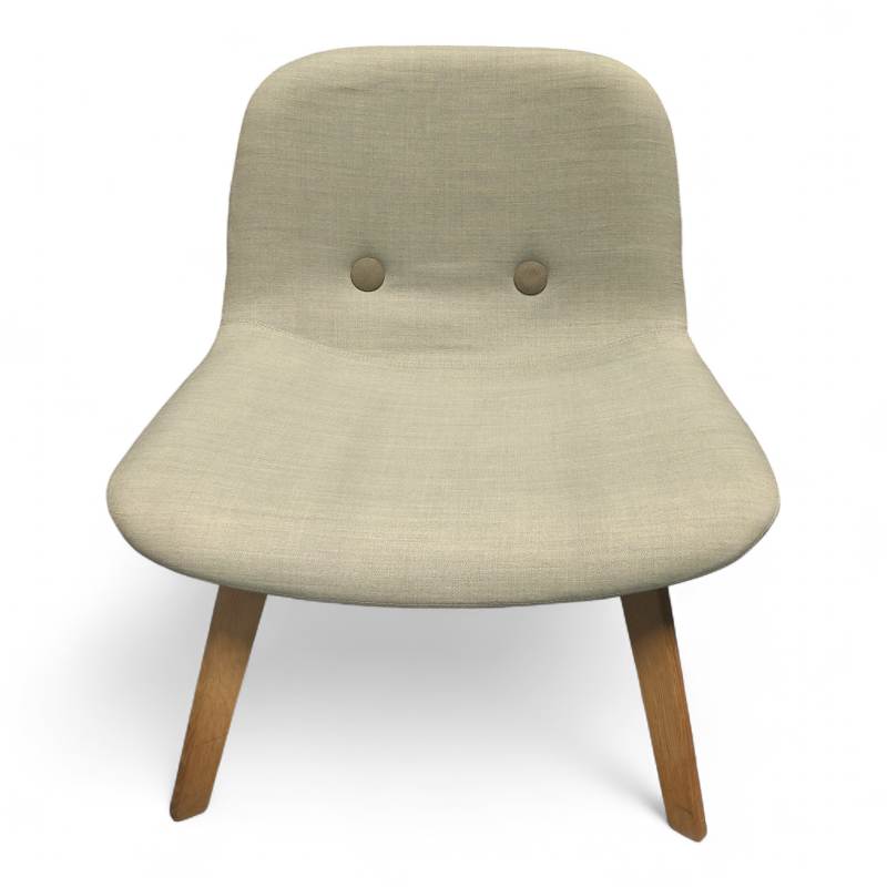 Eyes Wood Lounge EJ-3-U Grønt stoff