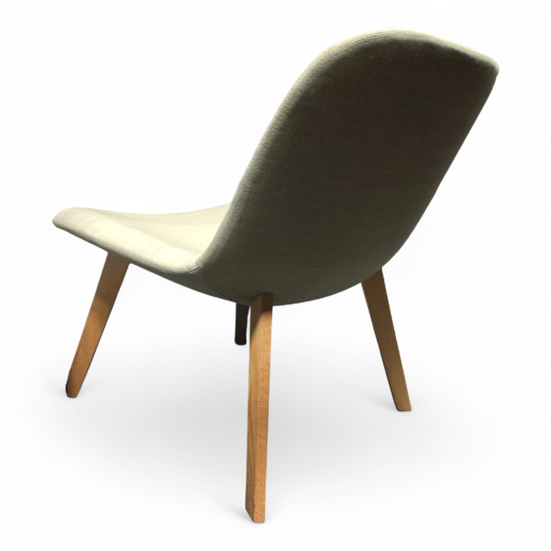 Eyes Wood Lounge EJ-3-U Grønt stoff