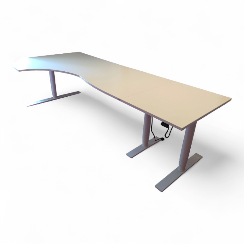 Oberon hevsenk 260x120cm Hvit