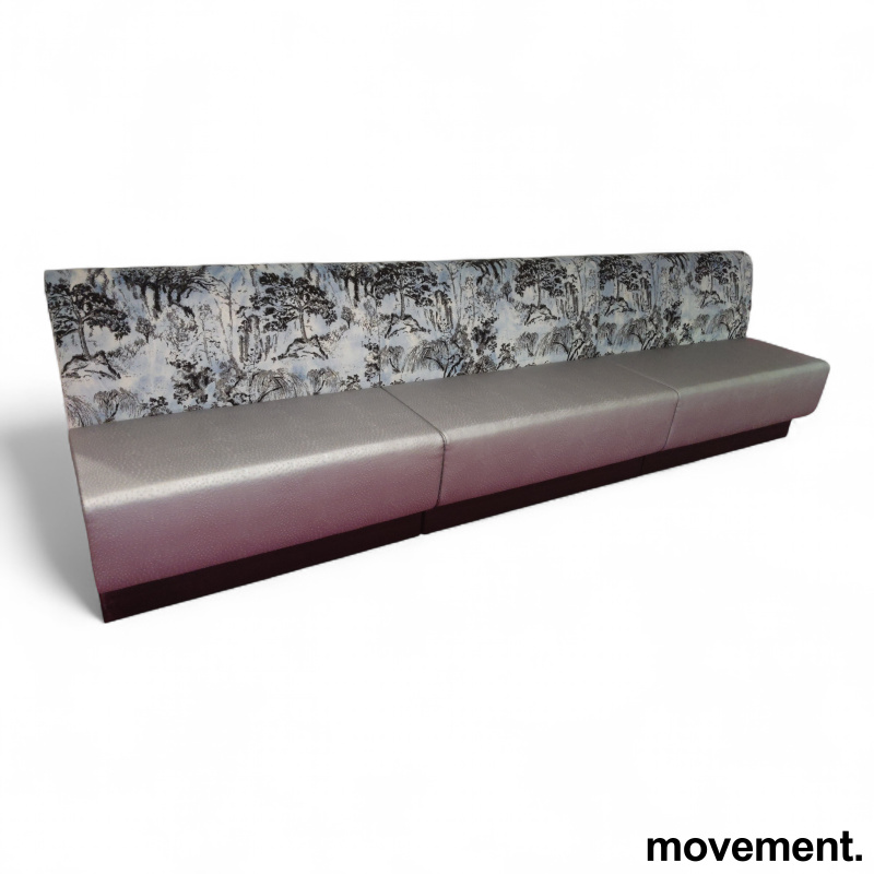 Plassbygd sofa, 3 moduler 360cm - 2 / 5