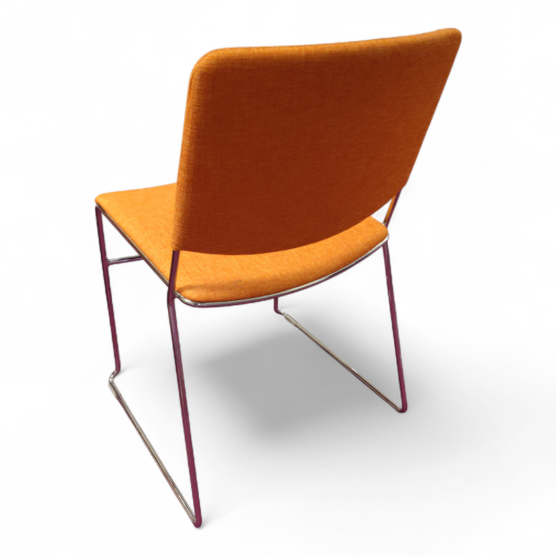 Link 60X Fullpolstret Orange stoff,