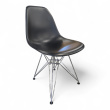 Eames Plastic Side Chair DSR Sort, - 1 / 3