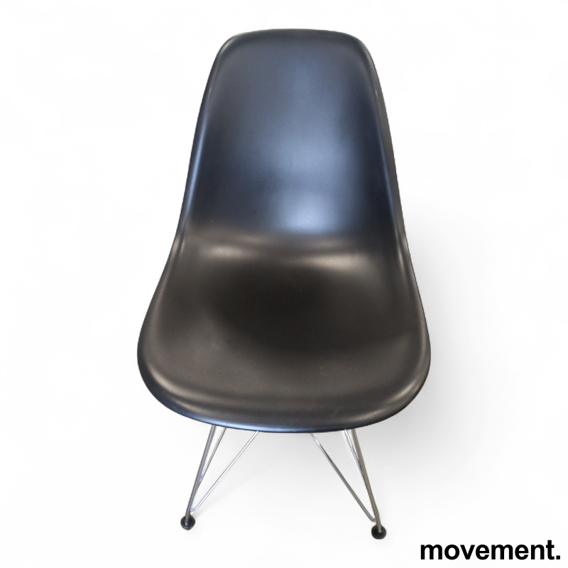 Eames Plastic Side Chair DSR Sort, - 2 / 3