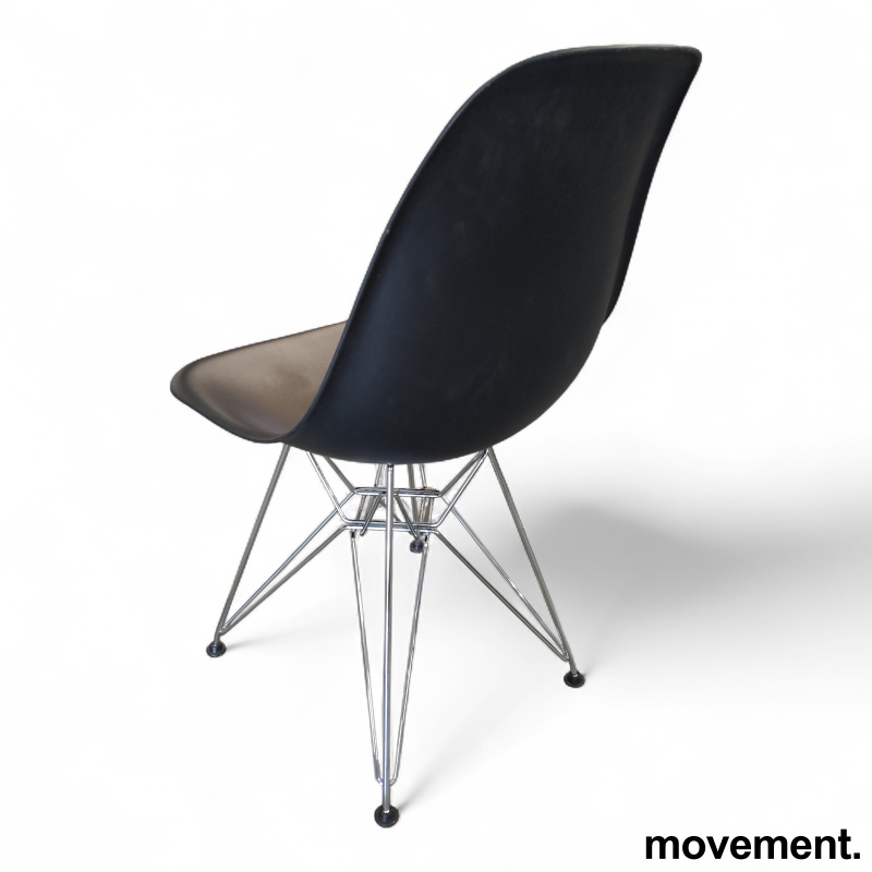Eames Plastic Side Chair DSR Sort, - 3 / 3