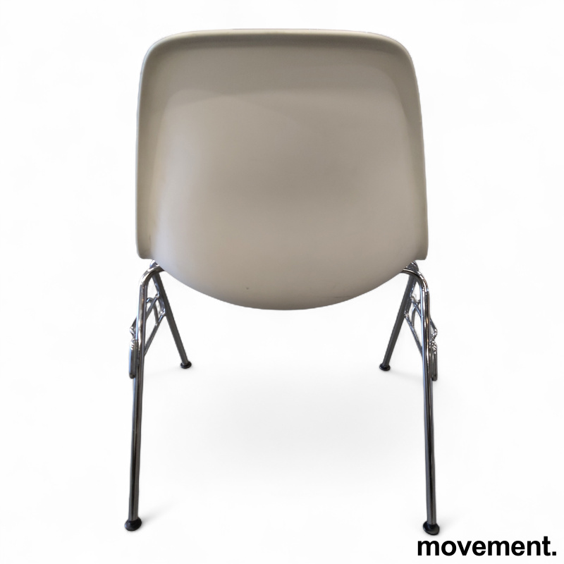 Eames Plastic Side Chair DSS Hvit - 3 / 3