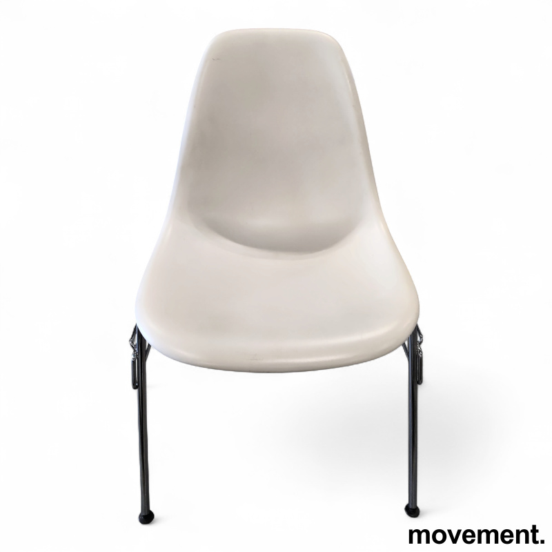 Eames Plastic Side Chair DSS Hvit - 2 / 3