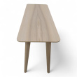 Lisabo skrivebord Ask finer, Pent - 2 / 3
