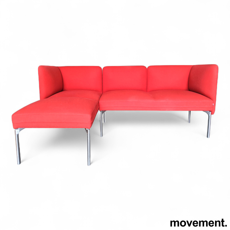 Senso hjørnesofa 2+2-seter Rødt - 1 / 2