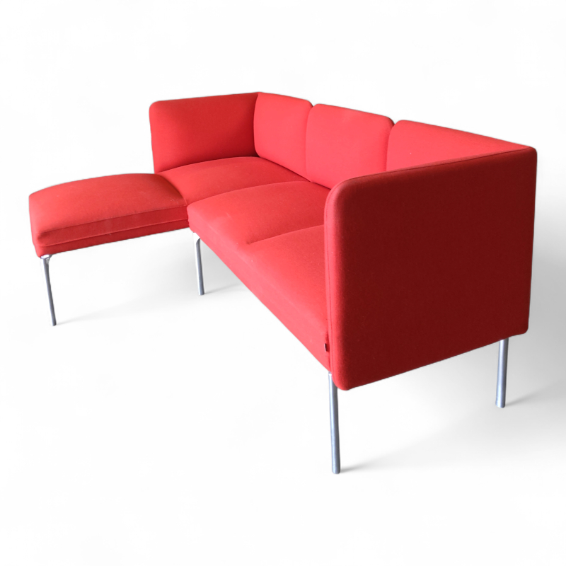 Senso hjørnesofa 2+2-seter Rødt