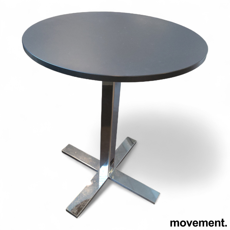 VX Barbord Ø=75cm, høyde 90cm Sort - 2 / 2