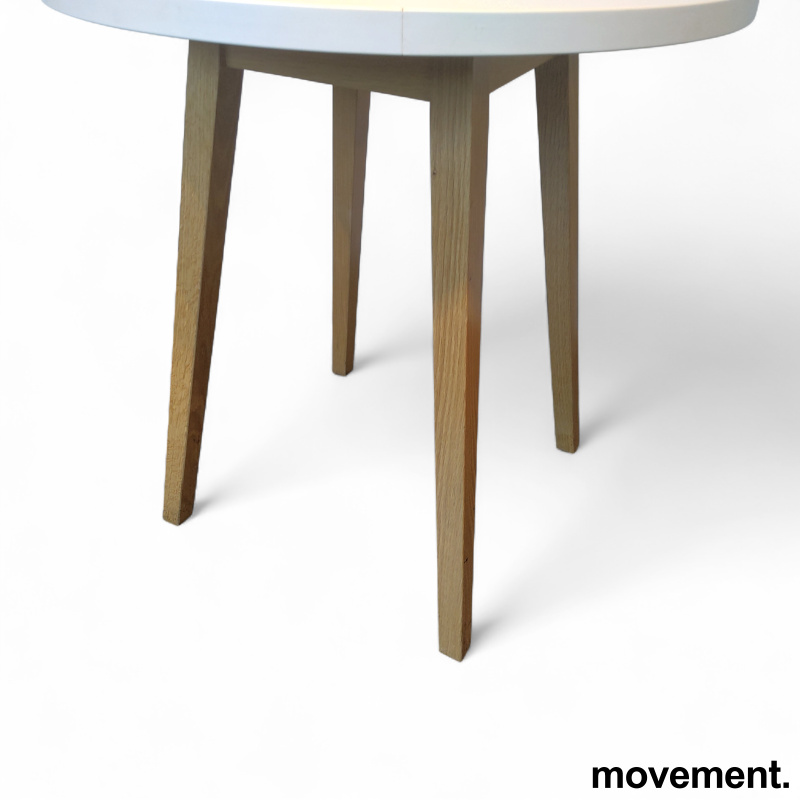 VX kafebord Ø=70cm Hvit laminat, - 2 / 2
