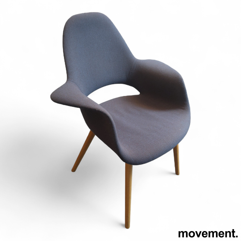 Organic Chair Mørkt blått stoff, - 1 / 2