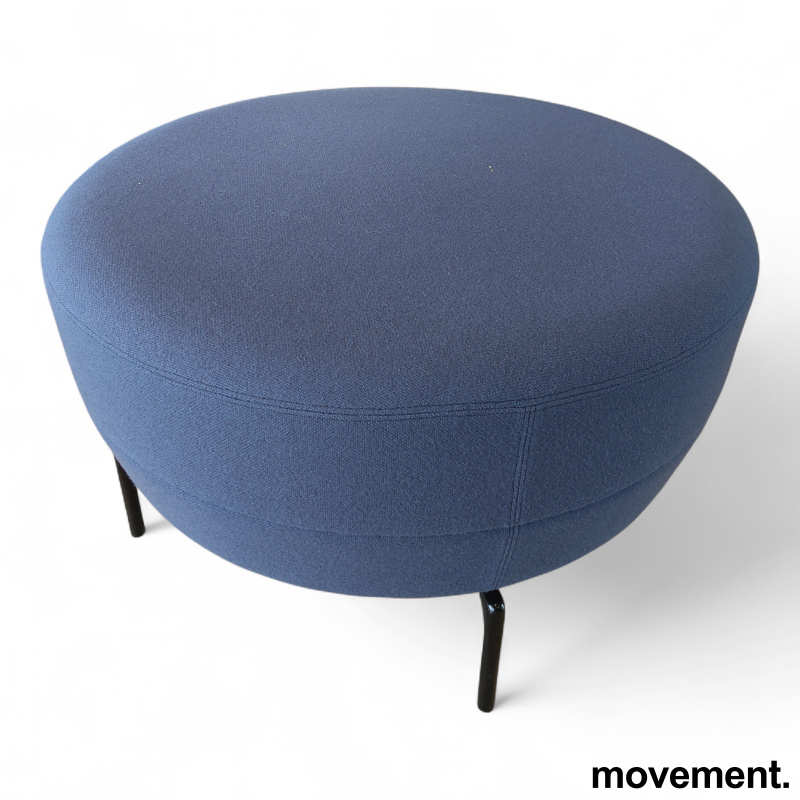 Addit puff Ø=75cm Blålilla stoff - 1 / 2