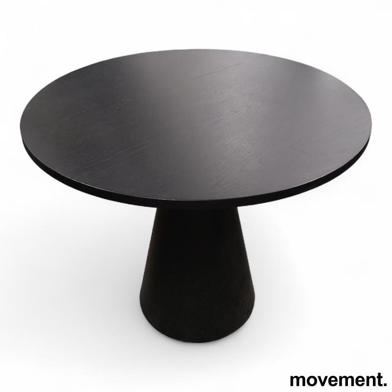 Ikon kafebord Ø=90cm Sortlakkert - 1 / 2
