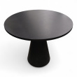 Ikon kafebord Ø=90cm Sortlakkert - 1 / 2