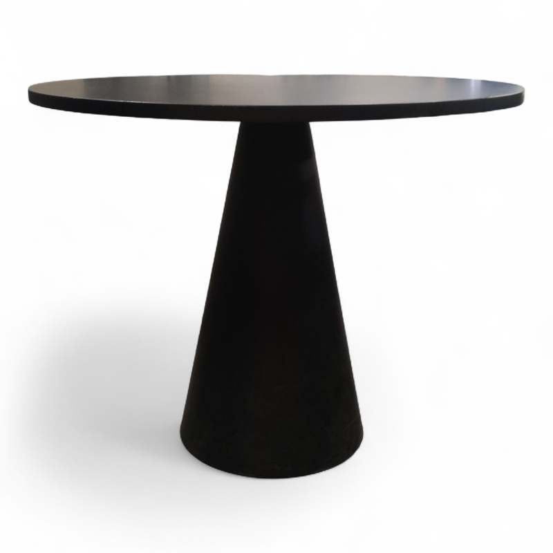 Ikon kafebord Ø=90cm Sortlakkert