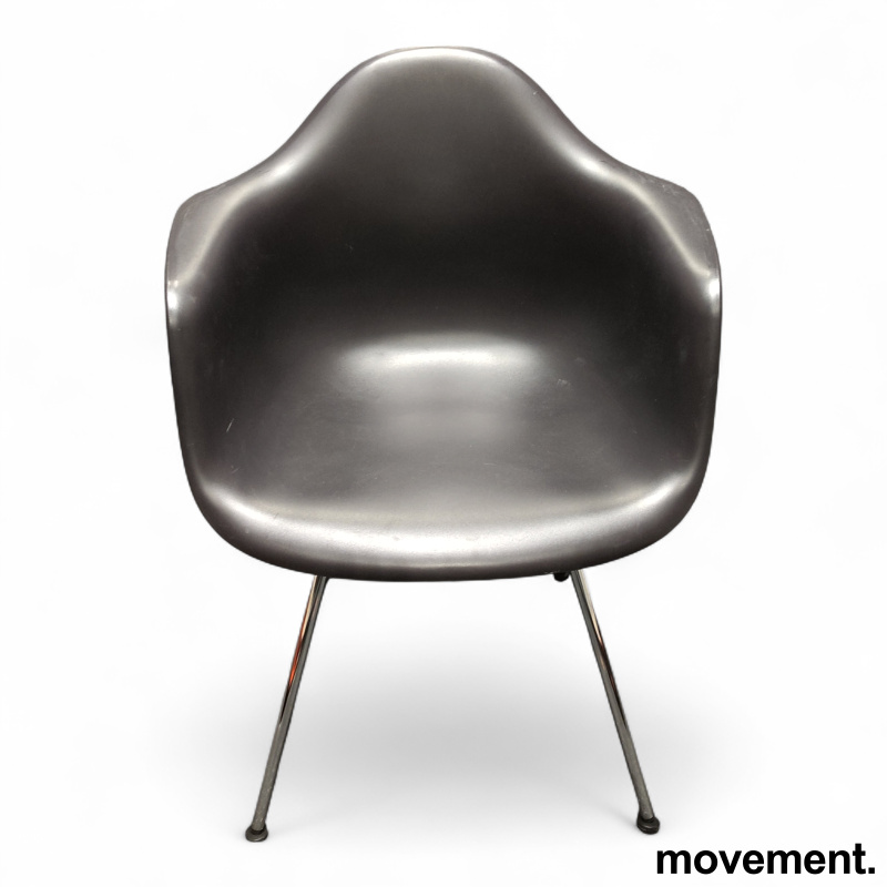 Eames Plastic Armchair DAX Sort - 2 / 2