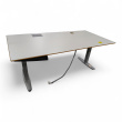 S3000 hevsenk 160x80cm Hvit HPL, - 1 / 2