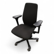 5000 med armlene Sort stoff - 1 / 2