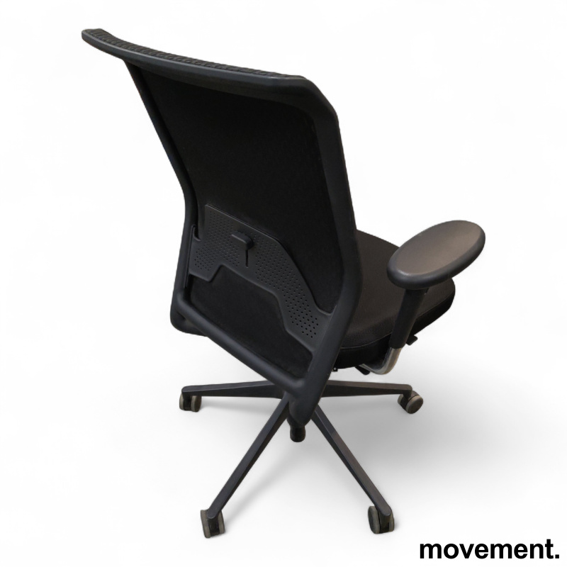 ID Mesh med armlene Sort stoff med - 2 / 3