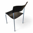 Campus stol Sortlakkert finer, ben - 2 / 2