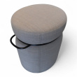 Parker Lyst brunt stoff (Kvadrat - 2 / 2
