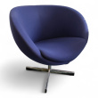 Planet Lilla stoff, krom/sort - 1 / 2