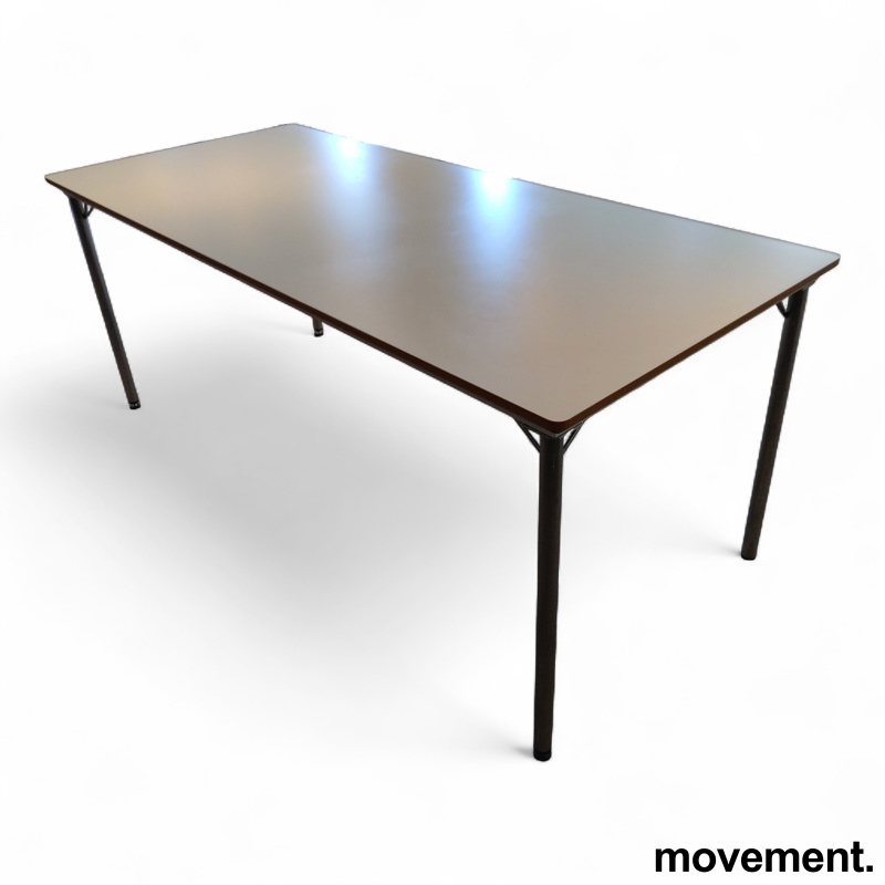 Kantinebord 180x80cm, 4 ben Hvit - 1 / 2
